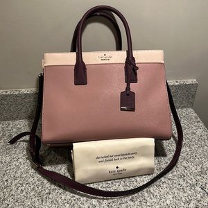 Kate spade color-block satchel NWOT